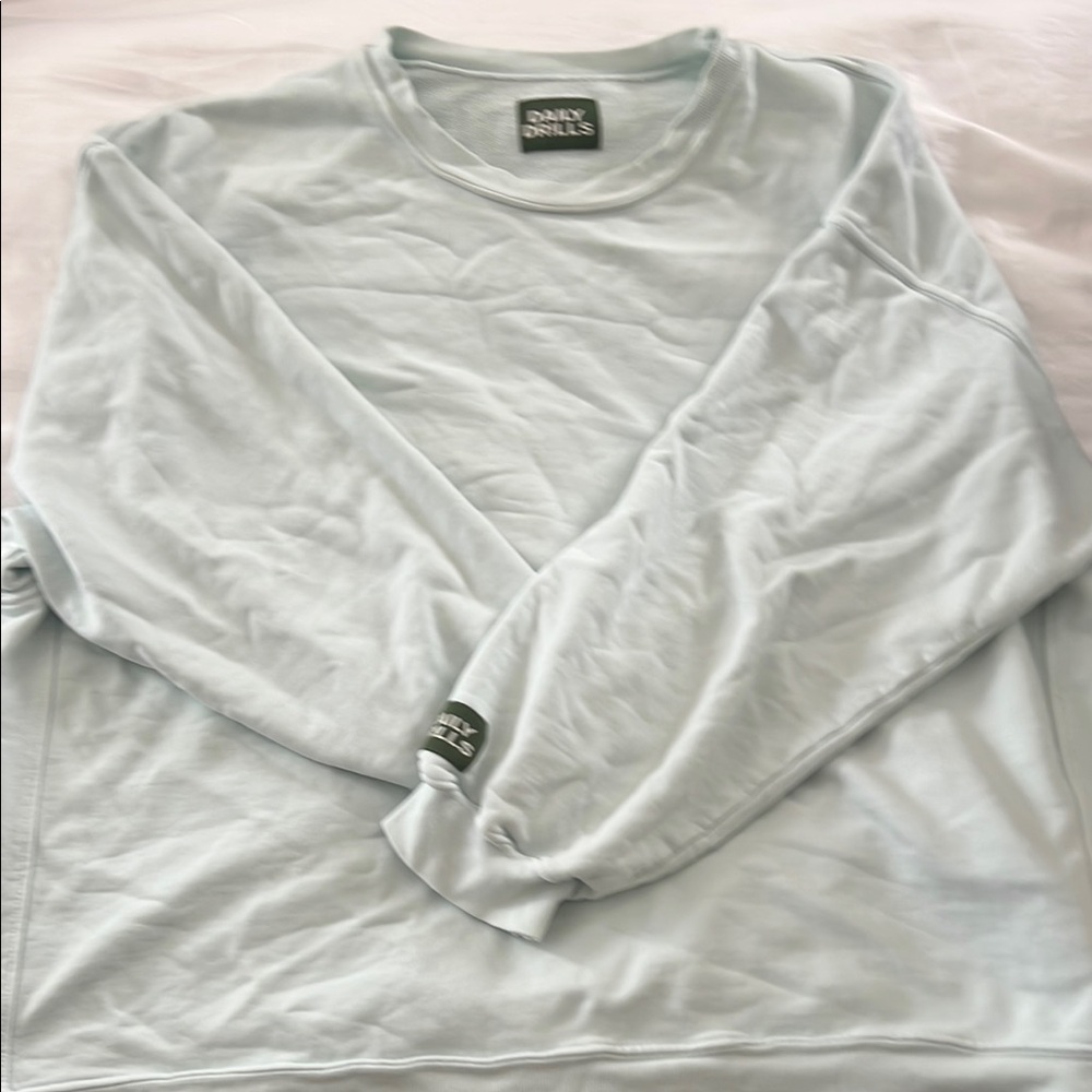 Daily Drills Unisex Oversized Crewneck Lake Day